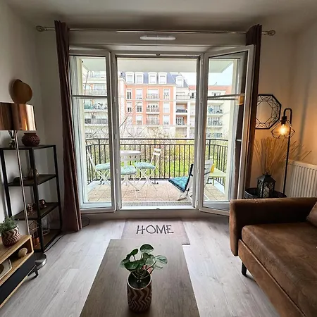 Appartement T2 Moderne Proche Paris, Cdg, Parc Expo&parking Privé *