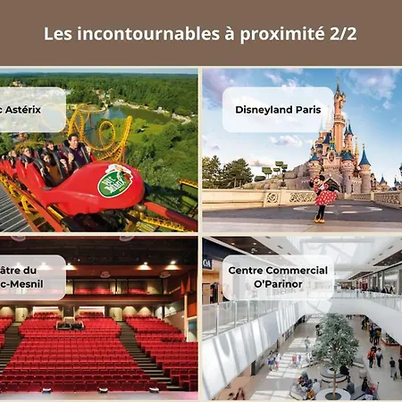 T2 Moderne Proche Paris, Cdg, Parc Expo & Parking Prive Le Blanc-Mesnil